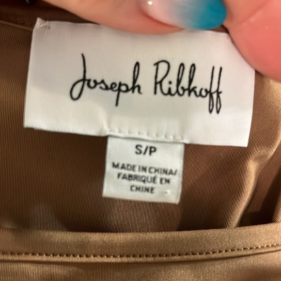 Joseph Ribkoff Tiger’s Eye Knit Top & Cami NWT Perforated Design Size Small - Picture 12 of 12